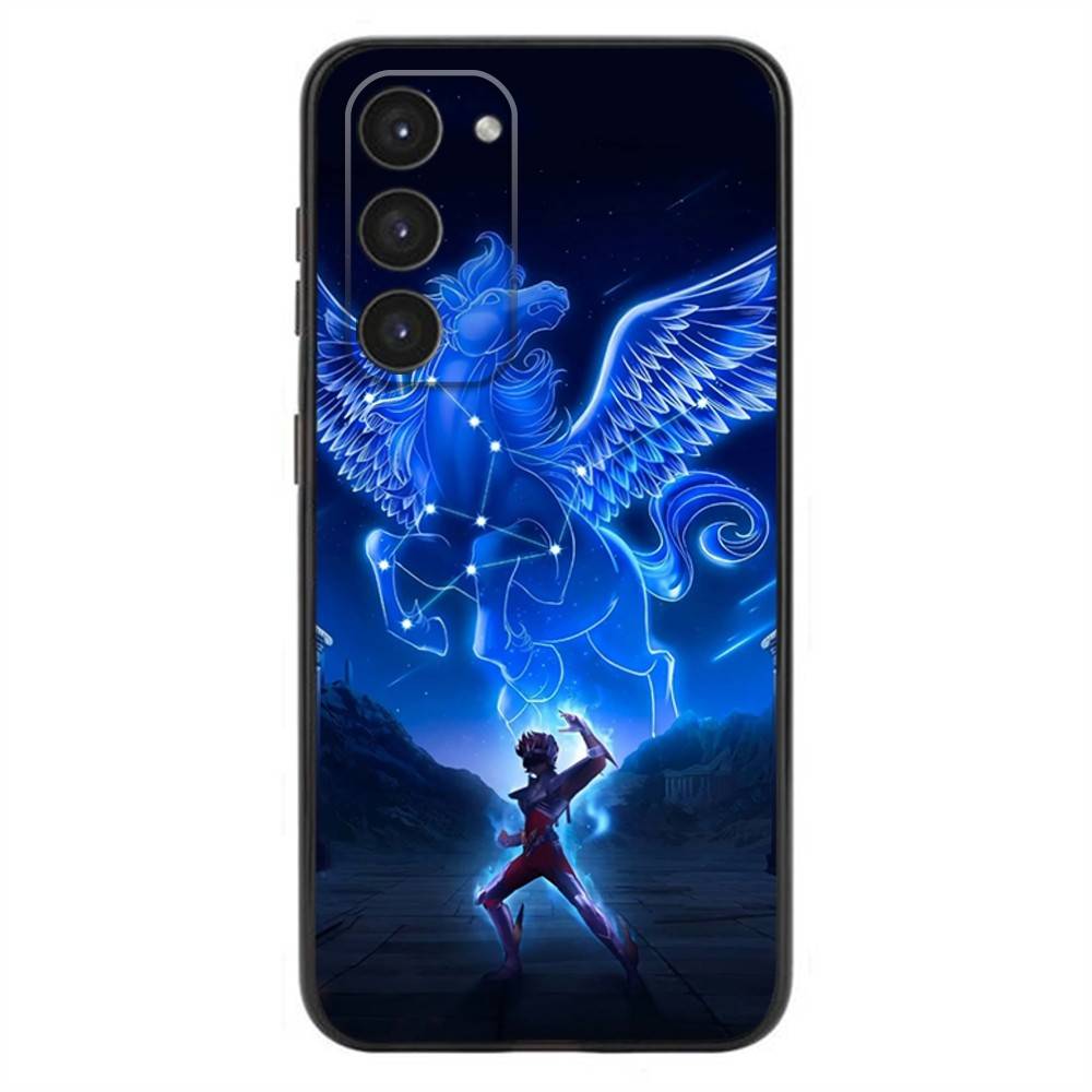 S-Saint Seiya Knights Phone Case For Samsung Galaxy A20,21s,22,31,32,52,53,72,73,80,91 Soft Liquid Silicone Black Cover