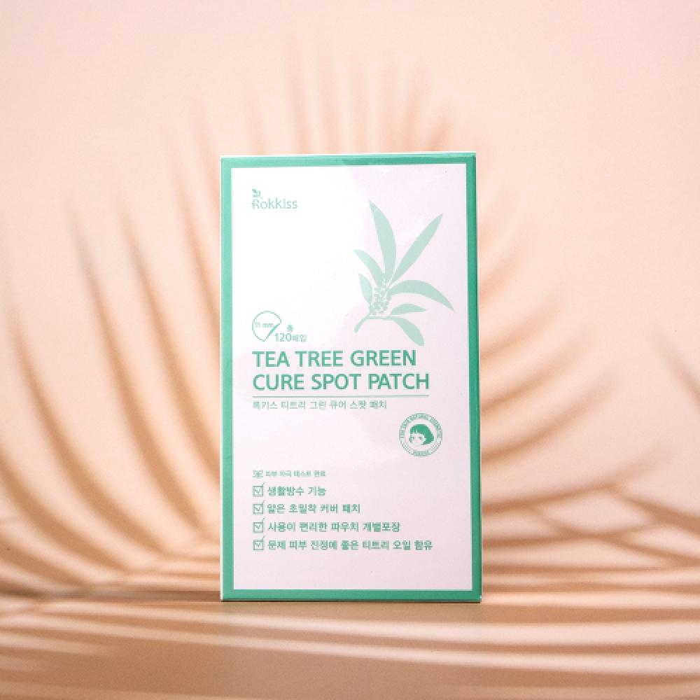Rokkiss Tea Tree Green Cure Spot Patch 120 Pack