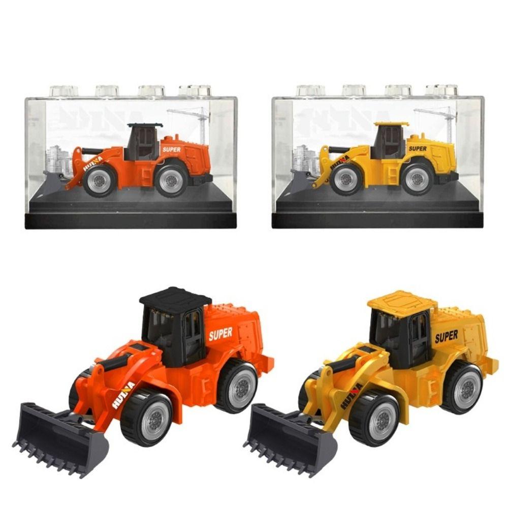 Forklift Dumper Construction Truck Toys Road Roller Excavator Bulldozer Toy for Children