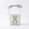 Large capacity Rabbit Basket With handle Easter Egg Basket Easter Bunny Basket  Easter decorations