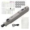 Набор WHATNOT Hobby Router Mini and 33 Set, Router, Rechargeable, 3-Speed, Engraving, Drilling, Polishing, Pieces, Gray, HR-01P