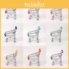 Metal Small Toy Shopping Cart Interactive Features For Kids Role Playing Games
