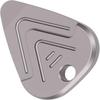 With Chain Metal Plectrum Lightweight Titanium Alloy Pendant Guitar Pick Necklace  Music lover