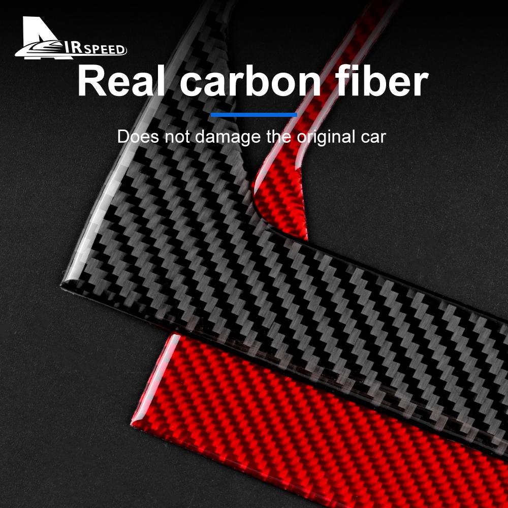 Real Soft Carbon Fiber Sticker For Subaru BRZ Toyota GR86 2021 2022 2023 2024 Gear Panel Cover Interior Trim RHD LHD Accessories