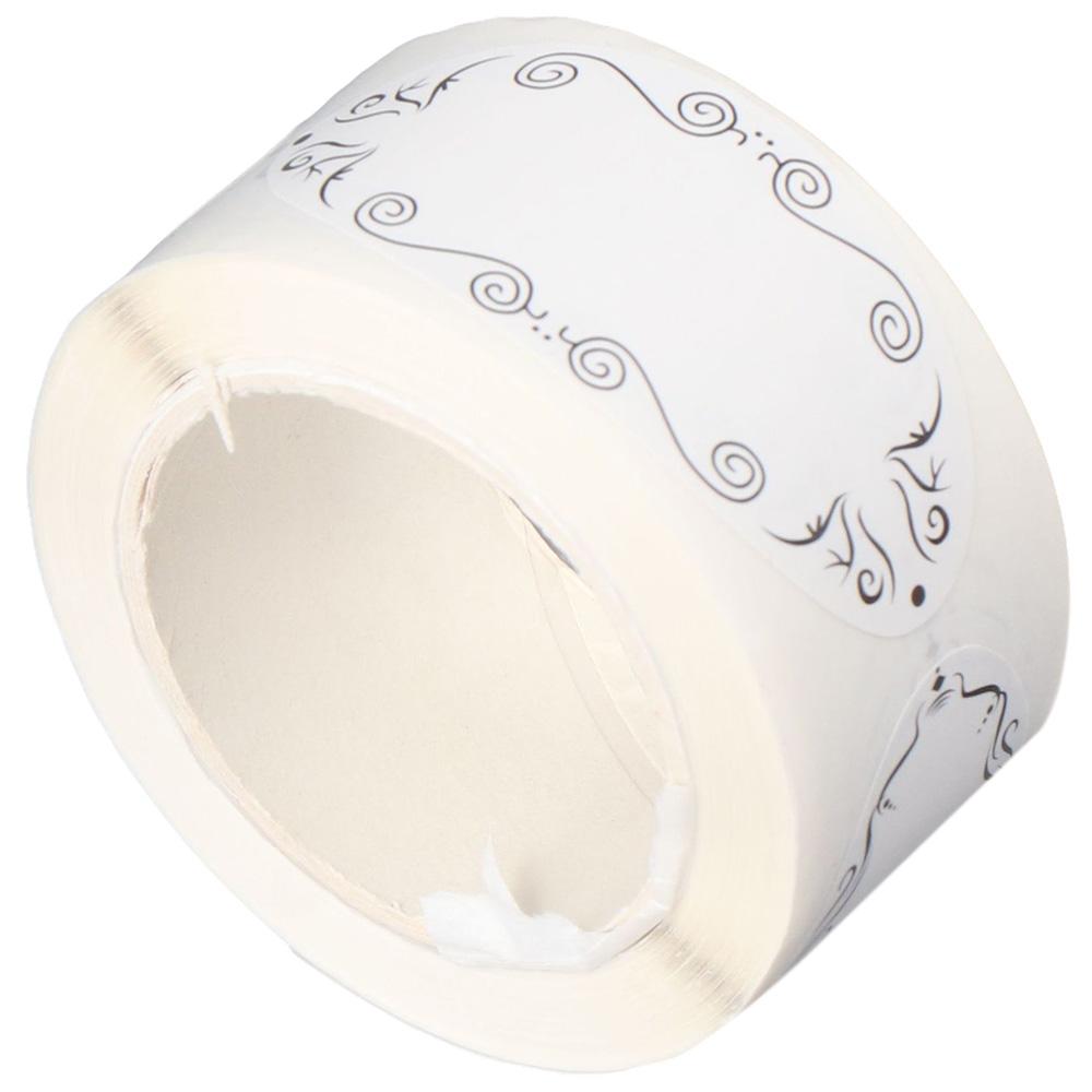 Этикетки для консервирования банок Наклейки Этикетки для овальных бутылок Теги Наклейки для хранения продуктов Кухня