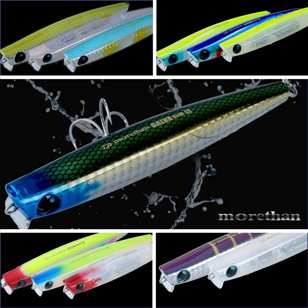 Daiwa Seabass Sinking Pencil More Than Galvas Slim 110S Bora Glow Lure