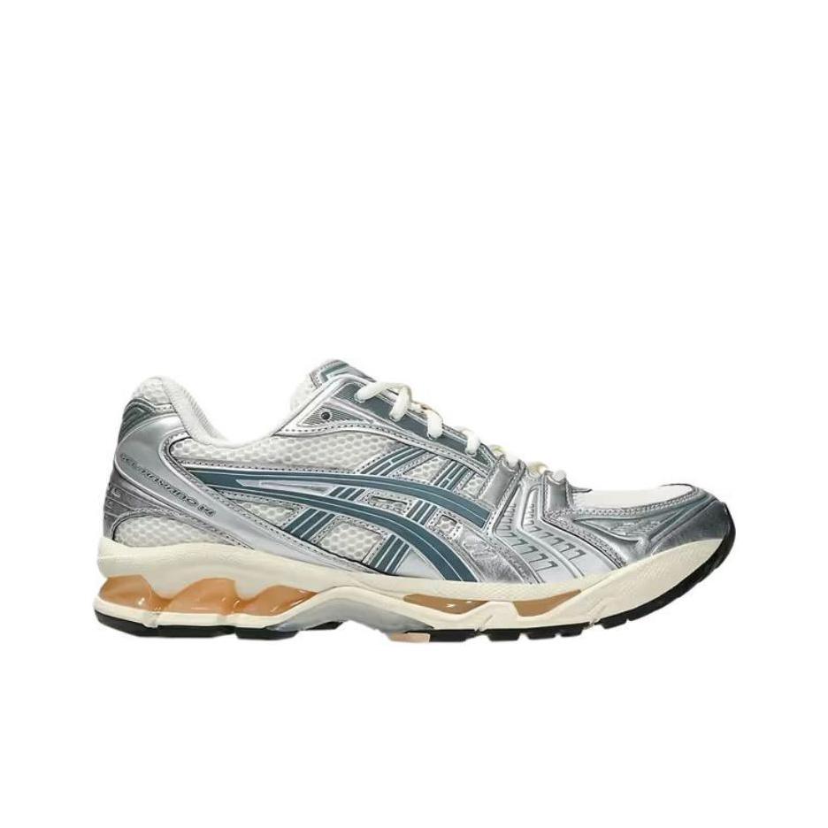 Asics Гель Каяно 14 Береза Чистое Серебро Бирюза Золото 1203A537-109