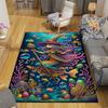1pc Witch Print, Design Indoor Area Rug - Soft, Anti-Slip, and Durable Gaming Room Decor for Bedroom, Living Room