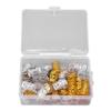 Hair Coil Dreadlocks Beads DIY Alloy Dreadlocks Hair Tube Cuffs Rings Clips Hair Decoration for