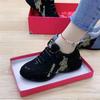 Fashion Women's Sports Shoes Auspicious Tiger Embroidery Breathable New Women Sneakers Low-top Color Matching Lace-up Women Tenis Shoes