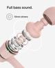 Belkin SoundForm Wired Earphones USB-C Microphone In-Ear Headphones Pink Compatible with iPhone 16 iPad Mini Galaxy S24 Android Devices