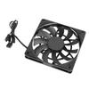 PC Fan 120x120x15mm 1800RPM 4 Pin PWM Double Bearing Quiet CPU Cooler Fan for Computer
