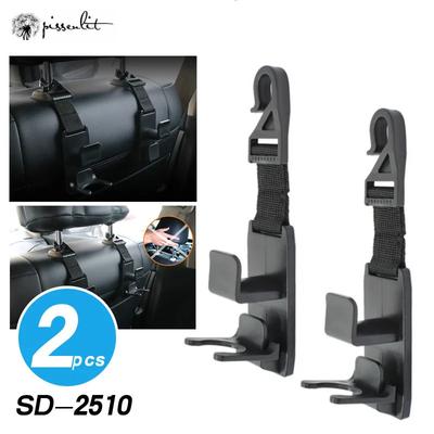 Автомобильный крючок для подголовника ABS, избыточный вес 8 кг, с крючком для напитков, неопределенный автомобильный многофункциональный крючок, кронштейн для хранения на спинке сиденья, полки