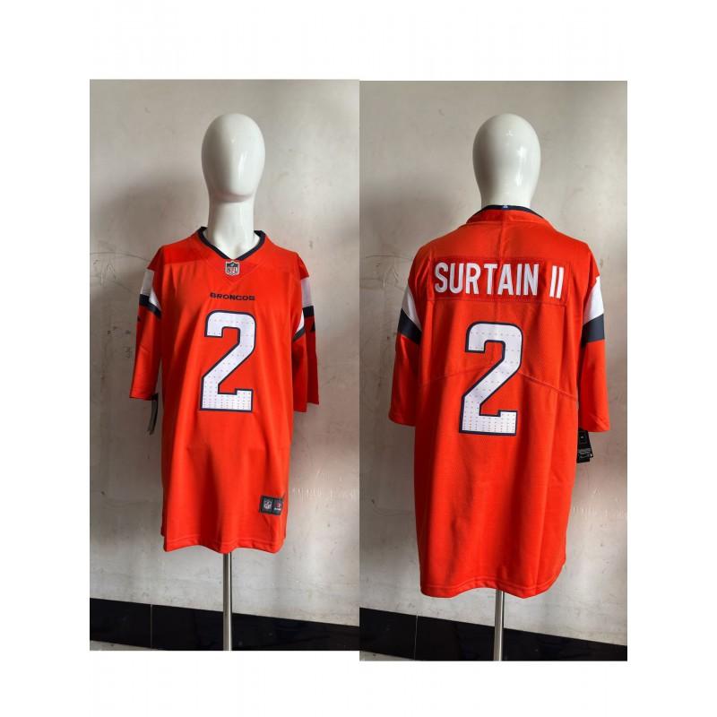 NFL Denver Broncos 2nd Gen Embroidered Short Sleeve Football Jersey Men Women