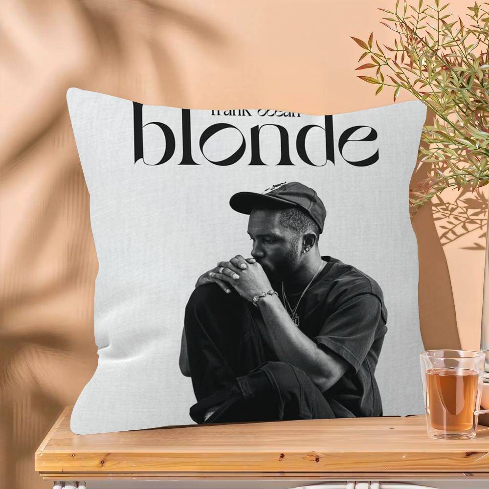Frank Ocean Blond Album Prints Pillowcase toon Gift Cushion Cover Bedroom Home Sofa Chair Seat Decor pillow case
