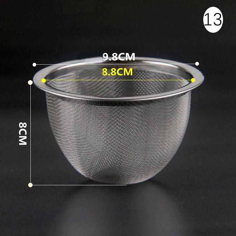 1 шт., многоразовый заварочный чайник из нержавеющей стали 304, ситечко для чая, чайник, чайный лист, фильтр для специй, кухонные аксессуары