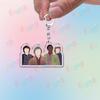 Ключница с персонажем Уиллом Байерсом из сериала для сумки Аксессуар Элевен Джойс Байерс Арт Шарм Клуб Адского Пламени Брелоки Украшения Подарки для Друзей
