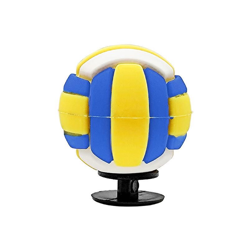 Пряжка для 3D-футбольной обуви своими руками для детских сандалий из ПВХ, баскетбольной, теннисной, регбийной обуви, подвески для украшений, съемные аксессуары