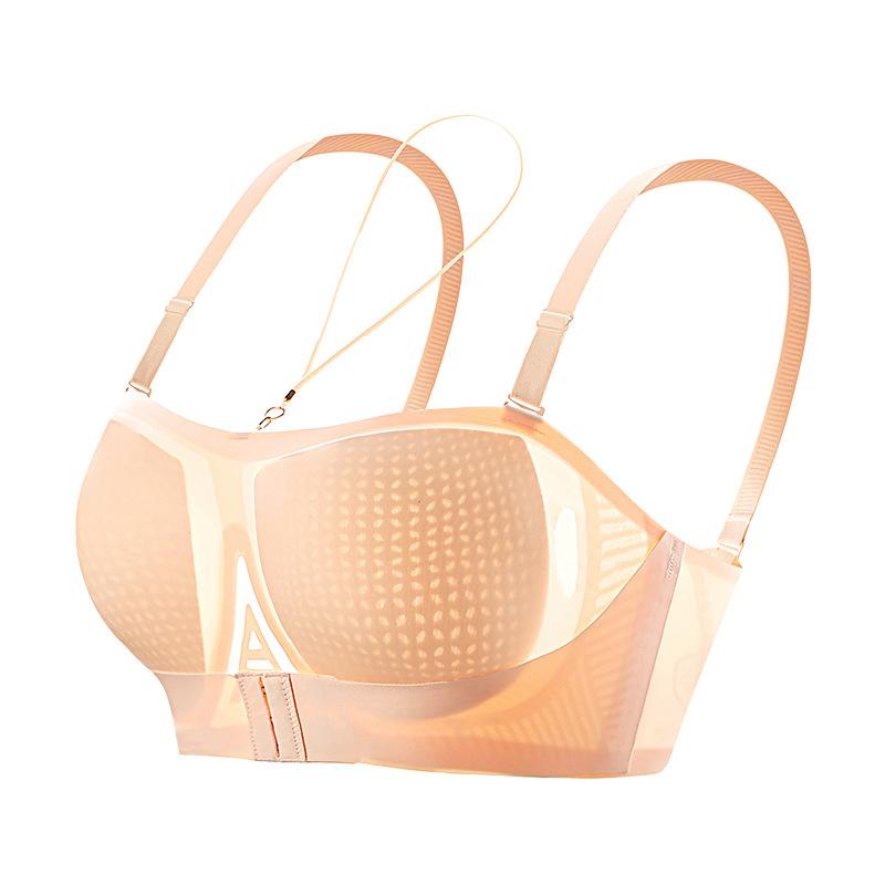 Sexy Strapless Bra Plus Size Underwear Seamless Front Closure Bralette Push Up Non-Slip Brassiere Multiway Female Lingerie M-6XL