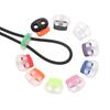 Cord Lock Clip Garments Accessoies Shoelace Buttons Spring Buckle Toggle Clips Cord Lock Stopper