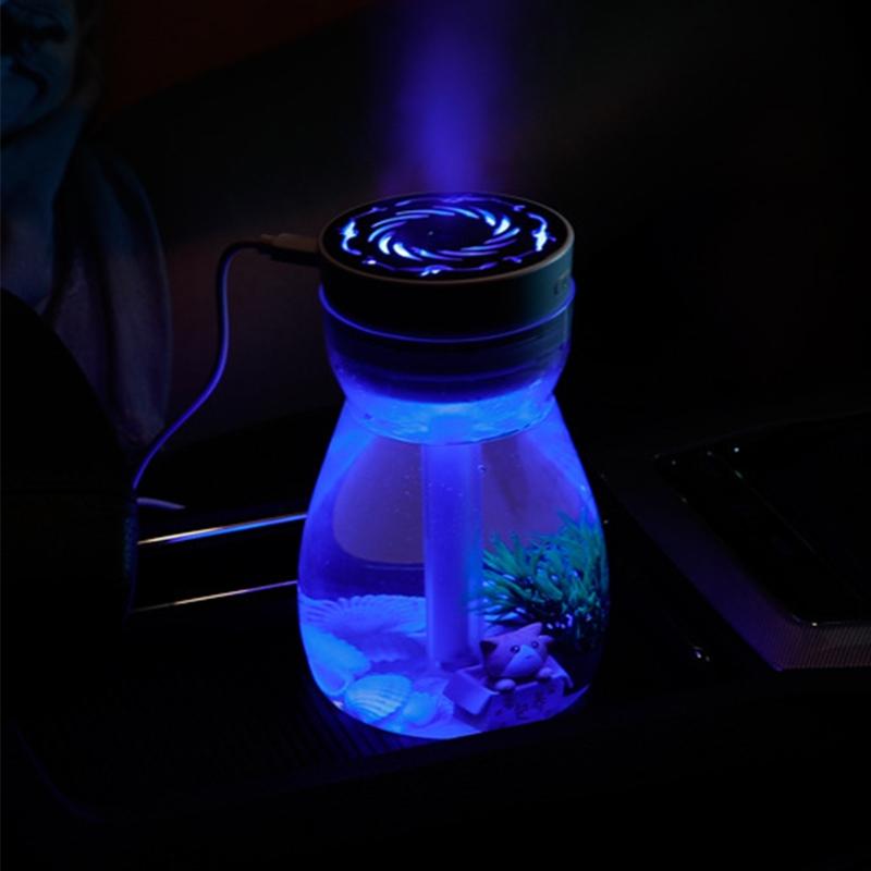 380 мл Портативный для Nano Electric Air Humidifier Air Diffuser с Lig