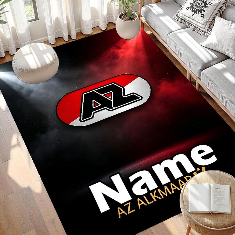 Custom Name Personalized AZ Alkmaar Print Carpet, Versatile Home Decor Rug, for Playroom, Apartment, Balcony, Entryway, Hallway Gift