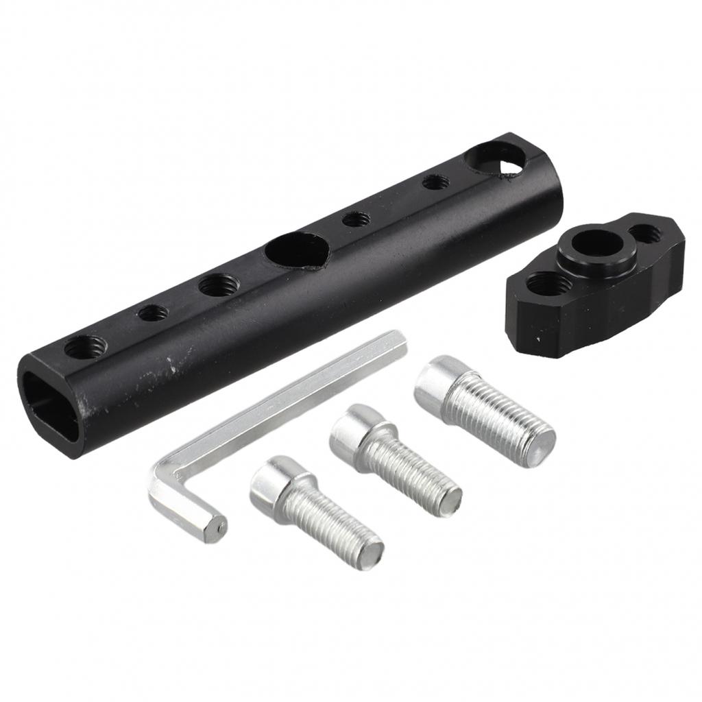 Fit Motorcycle Handlebar Mirror Column Bracket In Various Colors