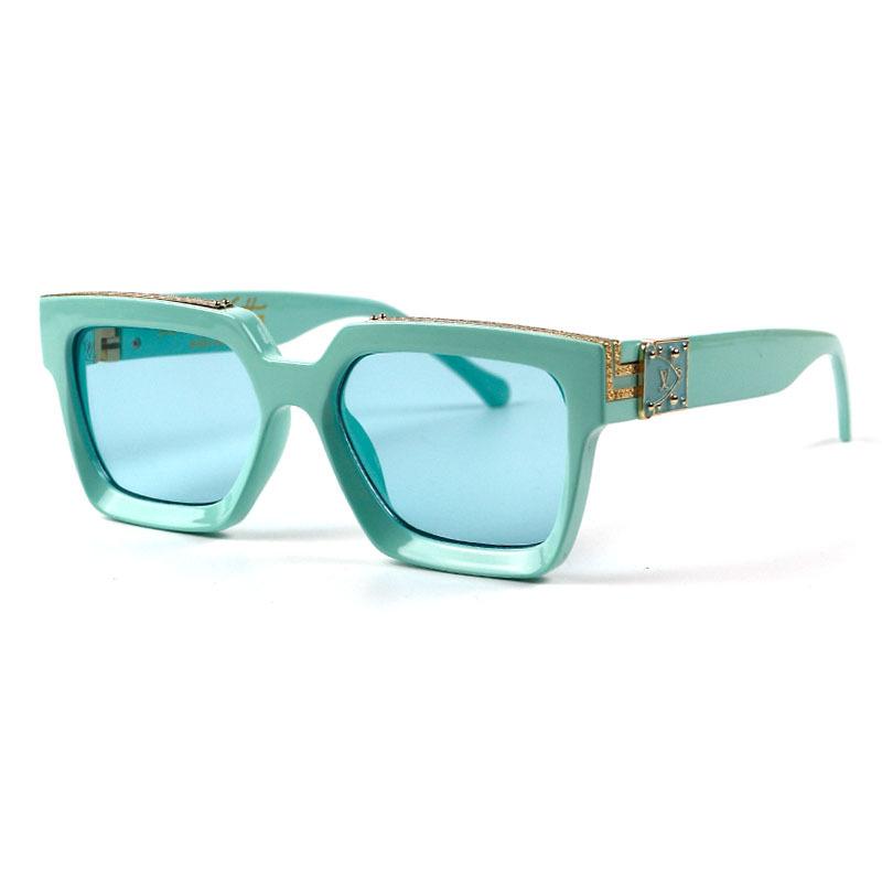 Новые солнцезащитные очки квадратной формы с большой оправой, женские, дизайнерские, модные, мужские, для вождения на открытом воздухе, защита от УФ-излучения UV400