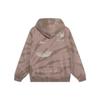 Li Ning Tie-Dye Loose Pullover Hoodie Unisex Hoodies Brown AWDT261-4