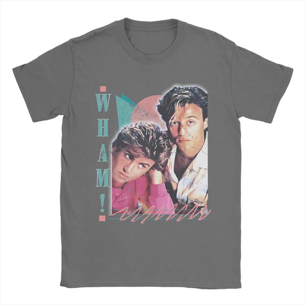 Album George Michael T Shirts Men Pure Cotton Humor T-Shirt Crew Neck Tee Shirt Short Sleeve Clothing Adult