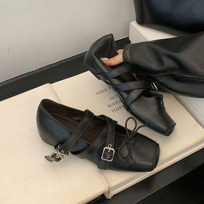 Мода Мода Туфли Мэри Джейн с бантом-бабочкой для женщин с увеличением высоты Женская обувь с мелким вырезом Мягкие женские балетки