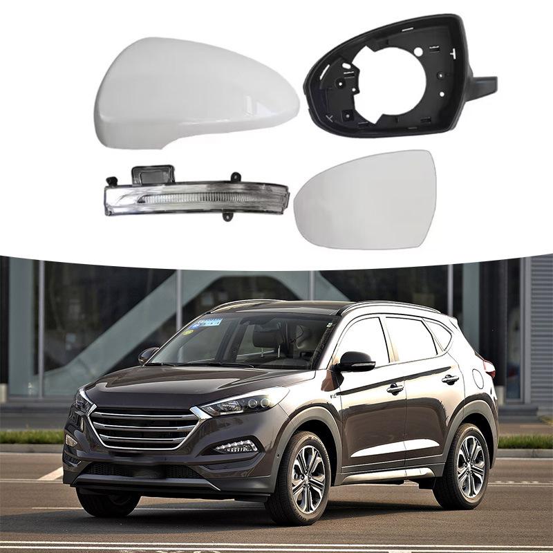 Hyundai Tucson Rearview Mirror Cover with Turn Signal Lens for 2015-2020 Models