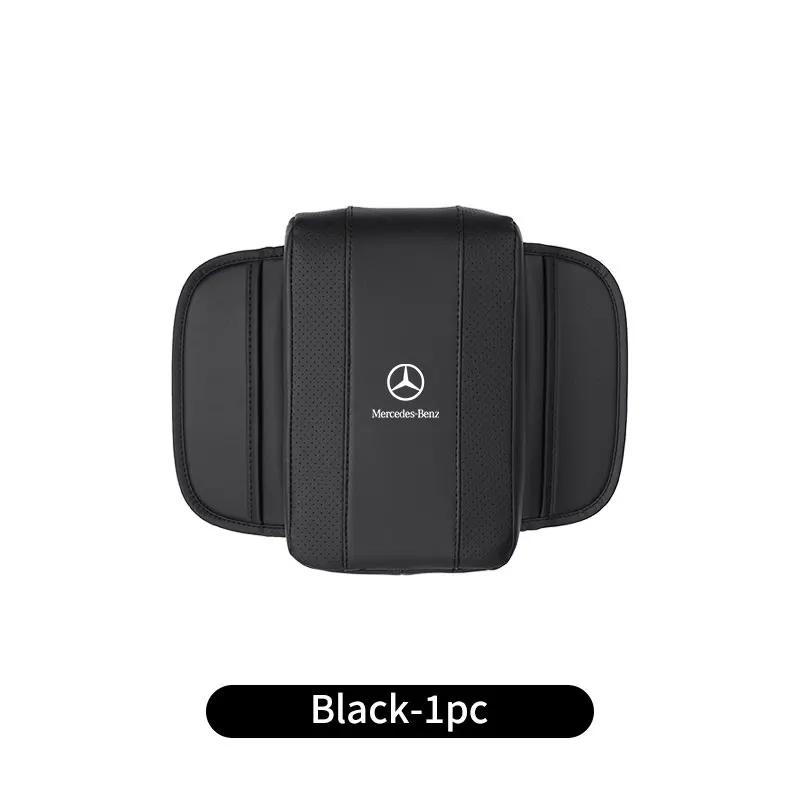 CEJ1 2025 Hot For Benz Leather Car Arm Rest Cushion Anti Scratch Heighten Cushion For Mercedes Benz W202 W212 W126 W140 W168 W177 CLS