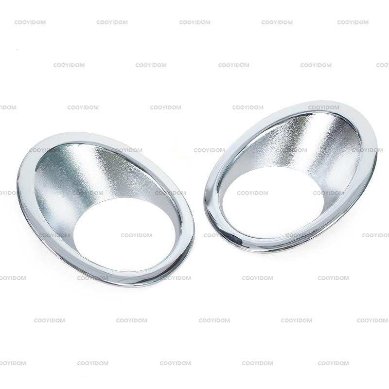 For Car 2 Pcs Fog Lamp Cover Front Fog Light Frame Front Fog Lamp Bezel Car-stying For Honda CR-V CRV 2007 2008 2009 2010