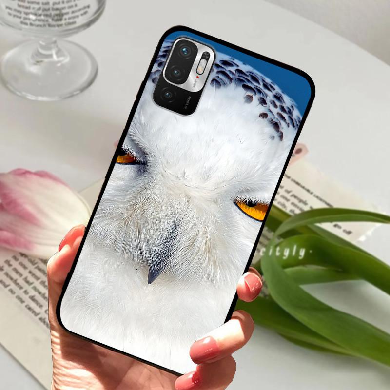 Для Redmi Note 10 JE / Note10 5G Чехол животное Силиконовый Мягкий ТПУ Задние Крышки Для Xiaomi Redmi Note 10 Чехол Защитный Мультяшный Funda