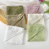 Vintage White Bandanas for Women Thin Sweet Headscarf Casual Lace Flower Hair Scarf  Pastoral Style