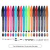 Munamei Water-based Black Pen Set for Students - 12 Colors with Replaceable Cores