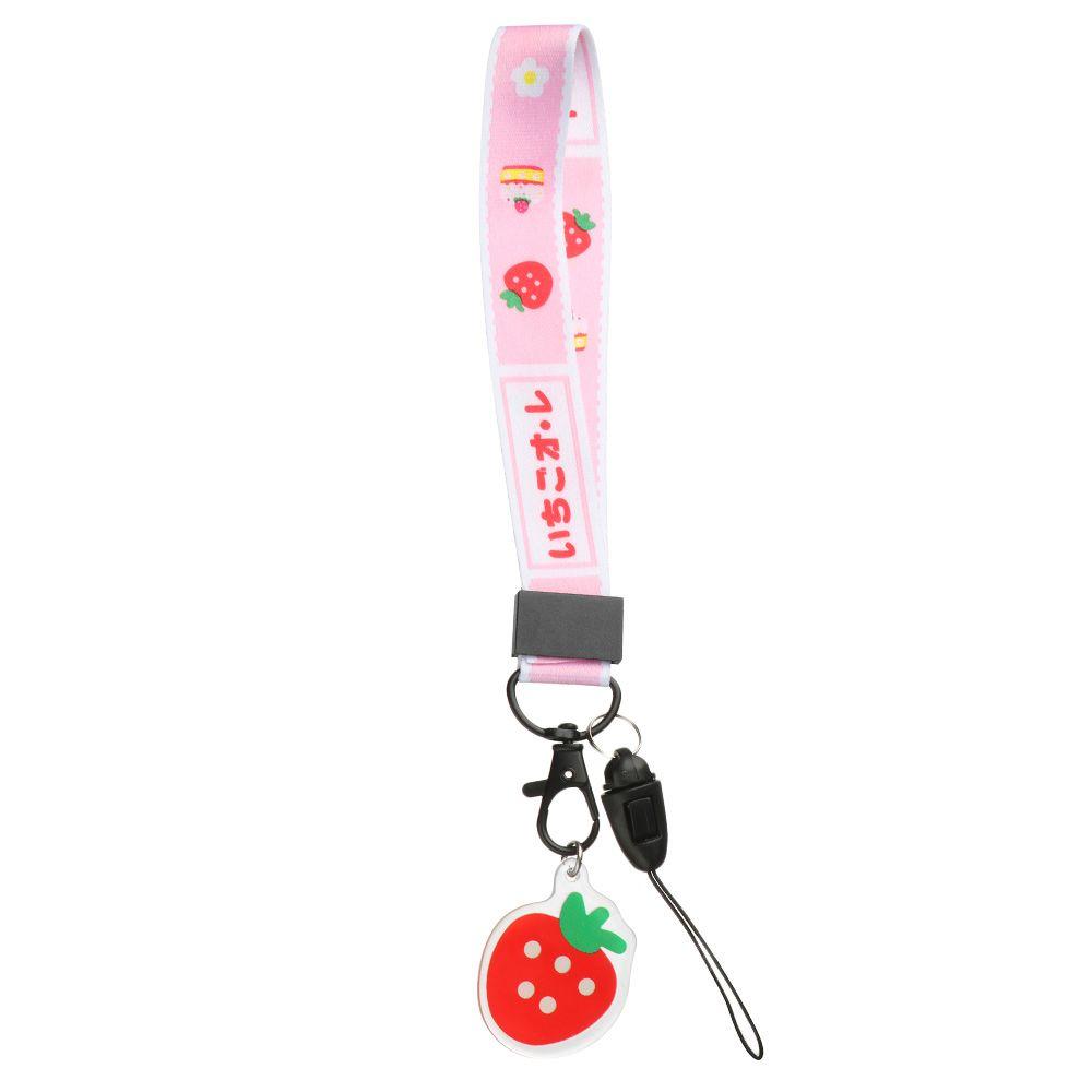Подвесной шнур Веревка для подвешивания Лариат Ремешок Ремешок для телефона Брелок Веревка на запястье Милый фруктовый ремешок