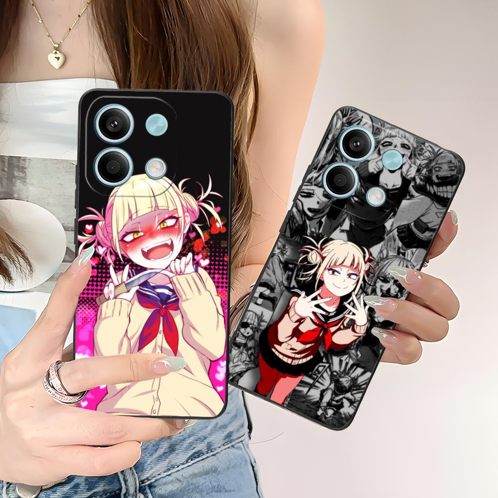 Чехол для телефона Hero Academia Himiko Toga для POCO M6 M5 M4 M3 X7 X6 X5 X4 X3 F6 F5 F4 Pro GT 5G Цветная Печать Роскошный Красивый Чехол
