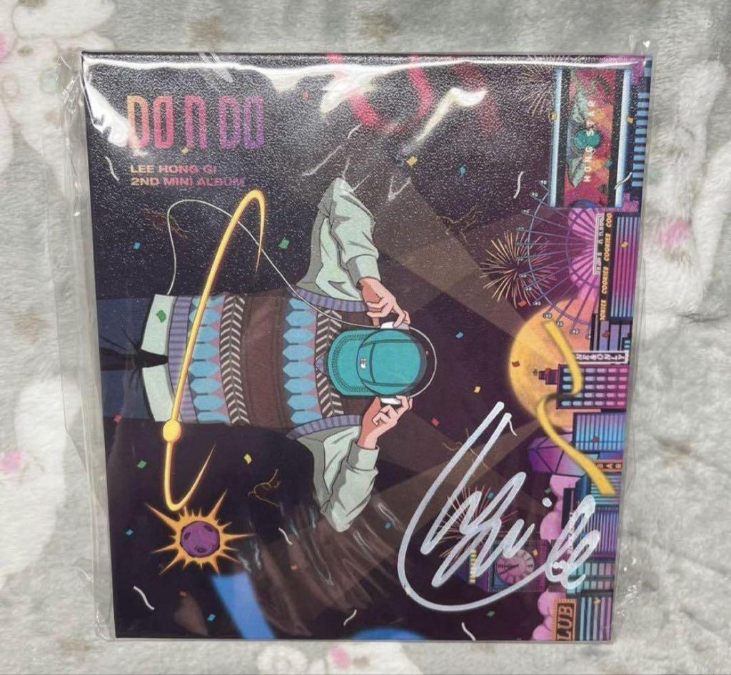 [USED] Lee Honggi FTISLAND Solo CD Signed Korea Korean Wave Asia Honggi