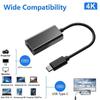 USB C To HDMI Adapter, USB 3.1 Type-C To HDMI Cable Adapter, 4K HD TV And Projection Video Converter For Samsung S8/S8+S9/S9+, Huawei, MacBook