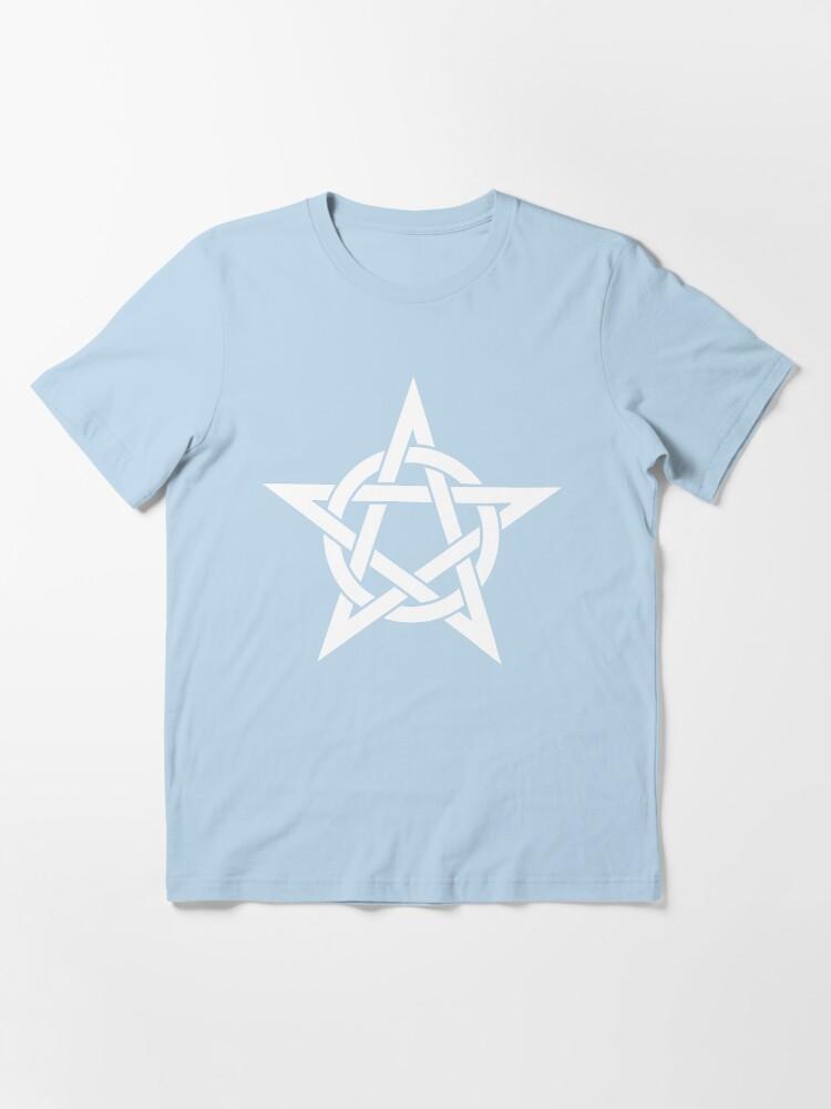 Pentangle Pentangle - Pentagram - Plain Essential T-Shirt