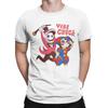 Men's T-Shirt Cain Vibe Check Funny Pure Cotton Tee Shirt The Amazing Digital Circus T Shirt Crewneck Tops New Arrival