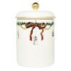 Royal Copenhagen Royal Copenhagen Звездный рифленый Рождественская коллекция Банка для печенья 2504175 2504175 [Товар]