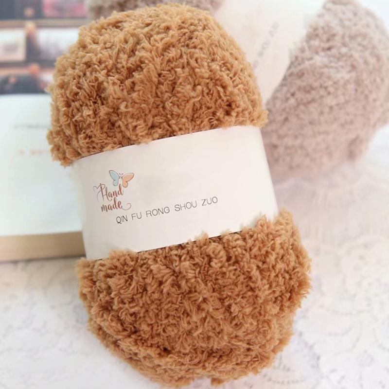 1 шт. шерстяная пряжа детская пряжа коралловый бархат пряжа шарф пряжа шерстяная ткань своими руками