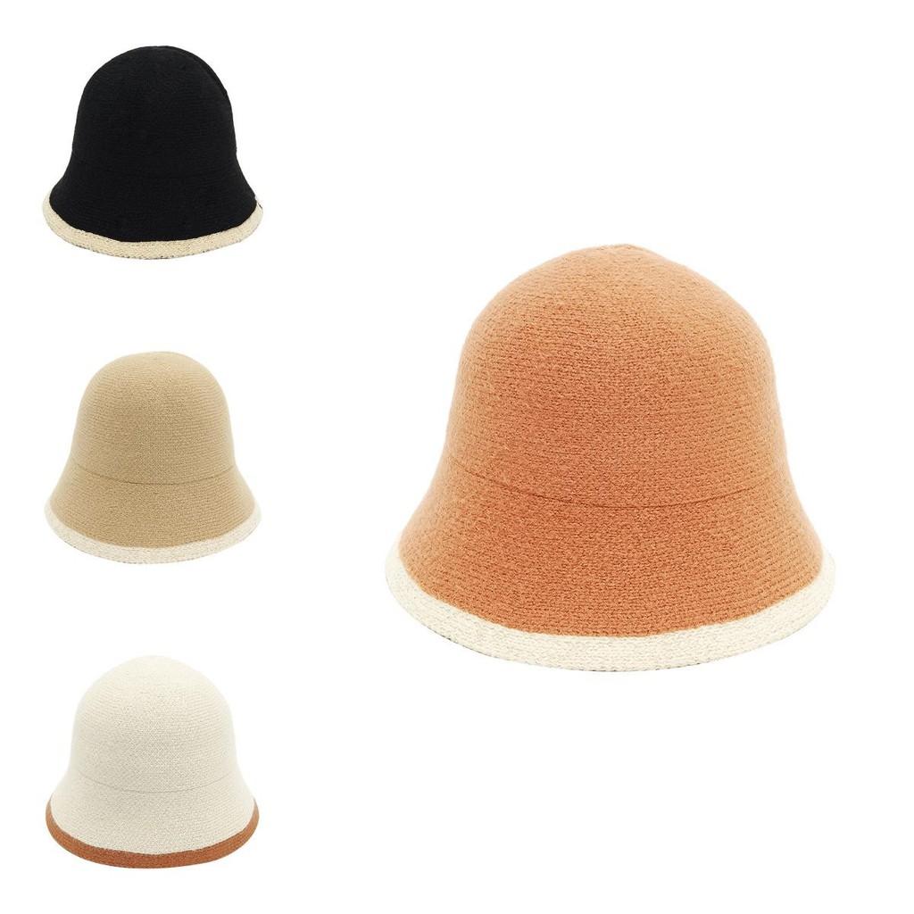 Fashionable Bucket Hat For Winter With Plush Acrylic For Sun Protection For Unisex Wear