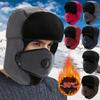 Trapper Mens Aviator Trooper Ski Hats Winter Earflap Russian Face Mask Cap Warm
