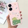 Чехол для Funda OPPO Realme C55 Милый Астронавт Coque Мягкий Силиконовый Задний Чехол для Телефона для Realme C55 RMX3710 C 55 Real me C55 Чехол-Карман