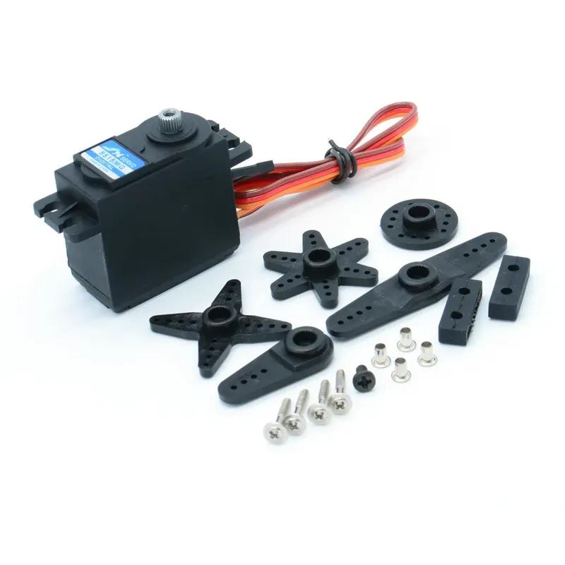 JX Servo PS-5515MG 15KG High Precision Steering Metal Gear Analog Standard Servo For 1:8/1:10 RC Car Airplane Parts