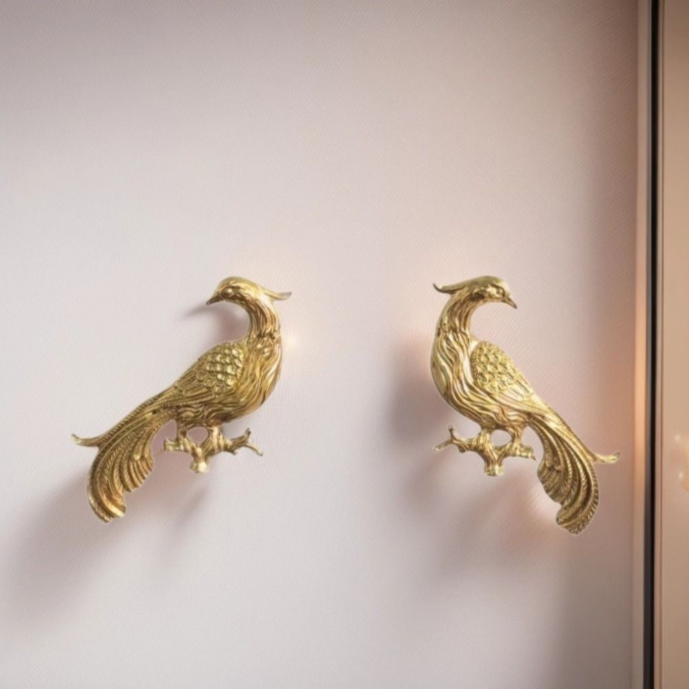 with Screw Cabinet Door Knob Brass Cabinet Handle Classical Drawer Handle Wardrobe Use